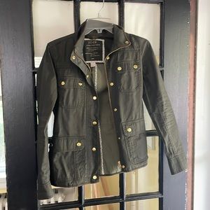 J crew field coat xxs